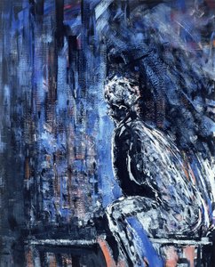 Meztelen nő, bal oldali diptichon panel, 1990 (lásd: 289825)